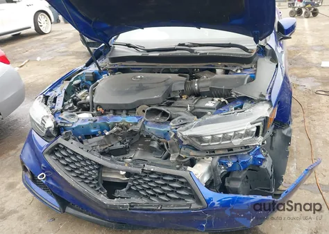 2019 Acura Tlx Tech A-Spec Pkgs z USA, uszkodzony, nr VIN 19UUB2F6XKA006356